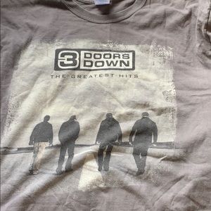 3 Doors Down Concert T-Shirt 2013